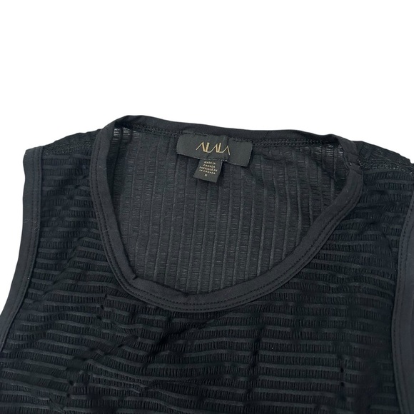 Alala Mirage Tank Black Sleeveless Women's athletic Top - Picture 7 of 10